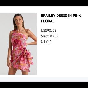 Showpo brand new dress never worn.. did not fit and too late to return